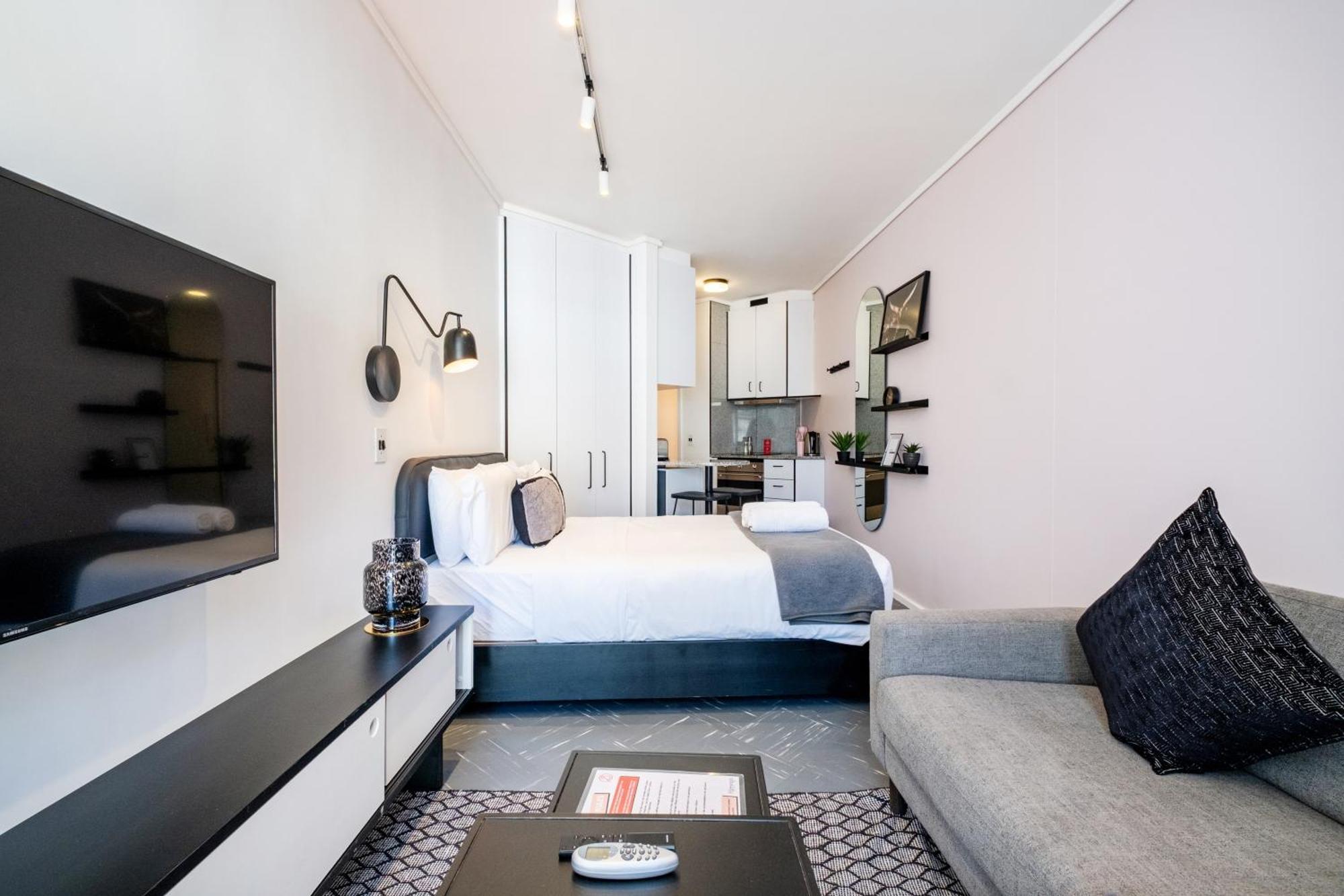 Appartement The Flamingo 808 - Top Floor Sea Point Studio - Mountain Views With Daily Housekeeping